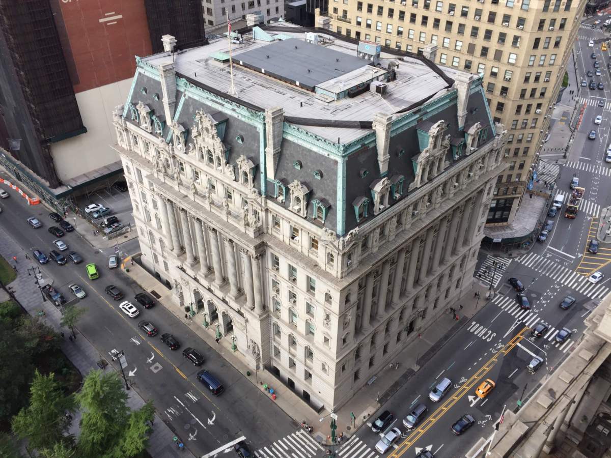 The New York County Surrogate Courthouse.  Wikimedia Commons