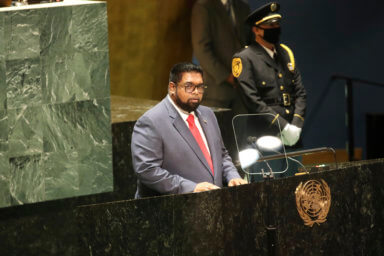 Mohamed Irfaan Ali,Annual United Nations General Assembly Brings World Leaders Together In Person,And Virtually