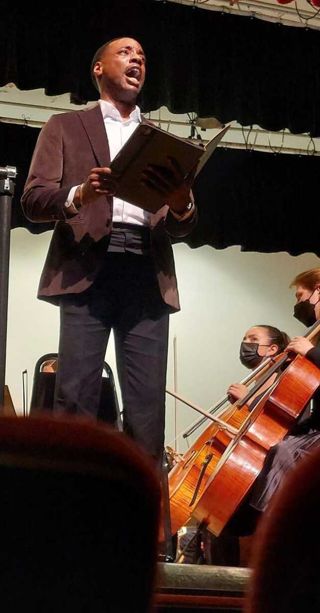 Tenor Opera singer Christian Mark Gibbs