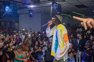 Alkaline perforns in Panama City, Florida.  Shuzzr PR