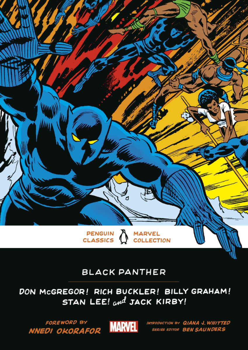 Book cover of “Black Panther.”