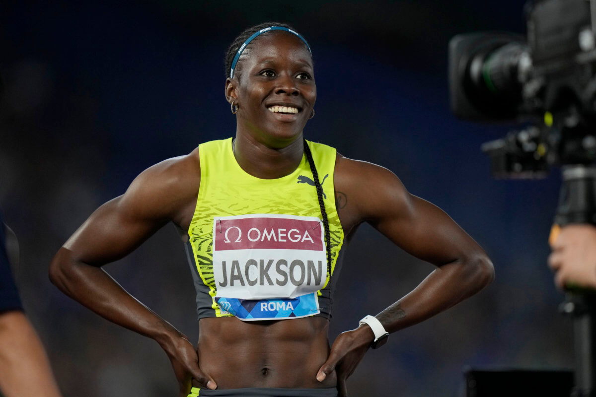 Shericka Jackson of Jamaica