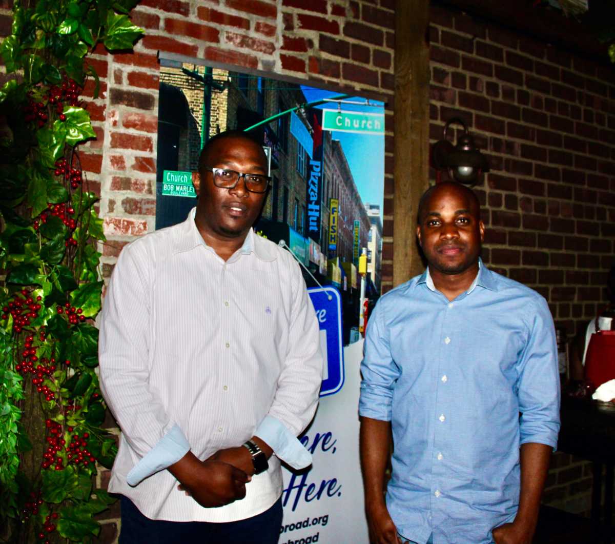 Dominic Christopher and Antonio Buddington