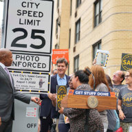 Adams 'flips the switch,' turns on speed cameras 24-7.