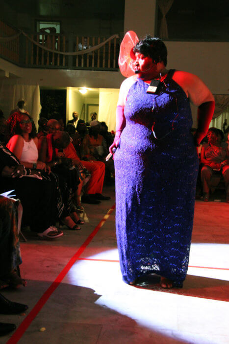 Donna Powell plays the role of "Big Mama."
