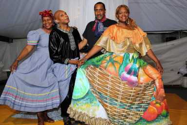 From left: Jocelyn Gay, Errol Josue, Edwig Timmeer and Rose Guerrier.