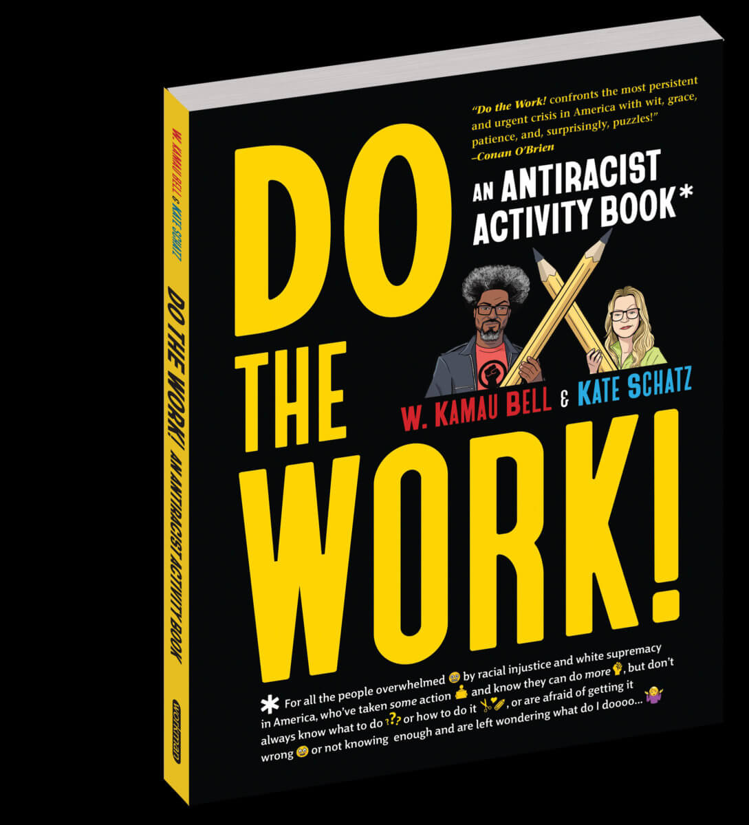 Book cover of 'Do The Work' by W. Kamau Bell and Kate Schatz.