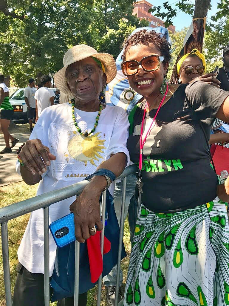 Bronx resident Vena W. Baker and Congresswoman Yvette D. Clarke.