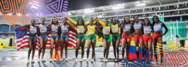 Jamaica storms to World U20 4x100 m record.