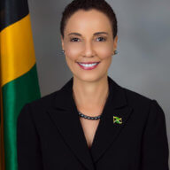 Jamaica's Minister of Foreign Affairs and Foreign Trade, Sen. Kamina Johnson Smith.