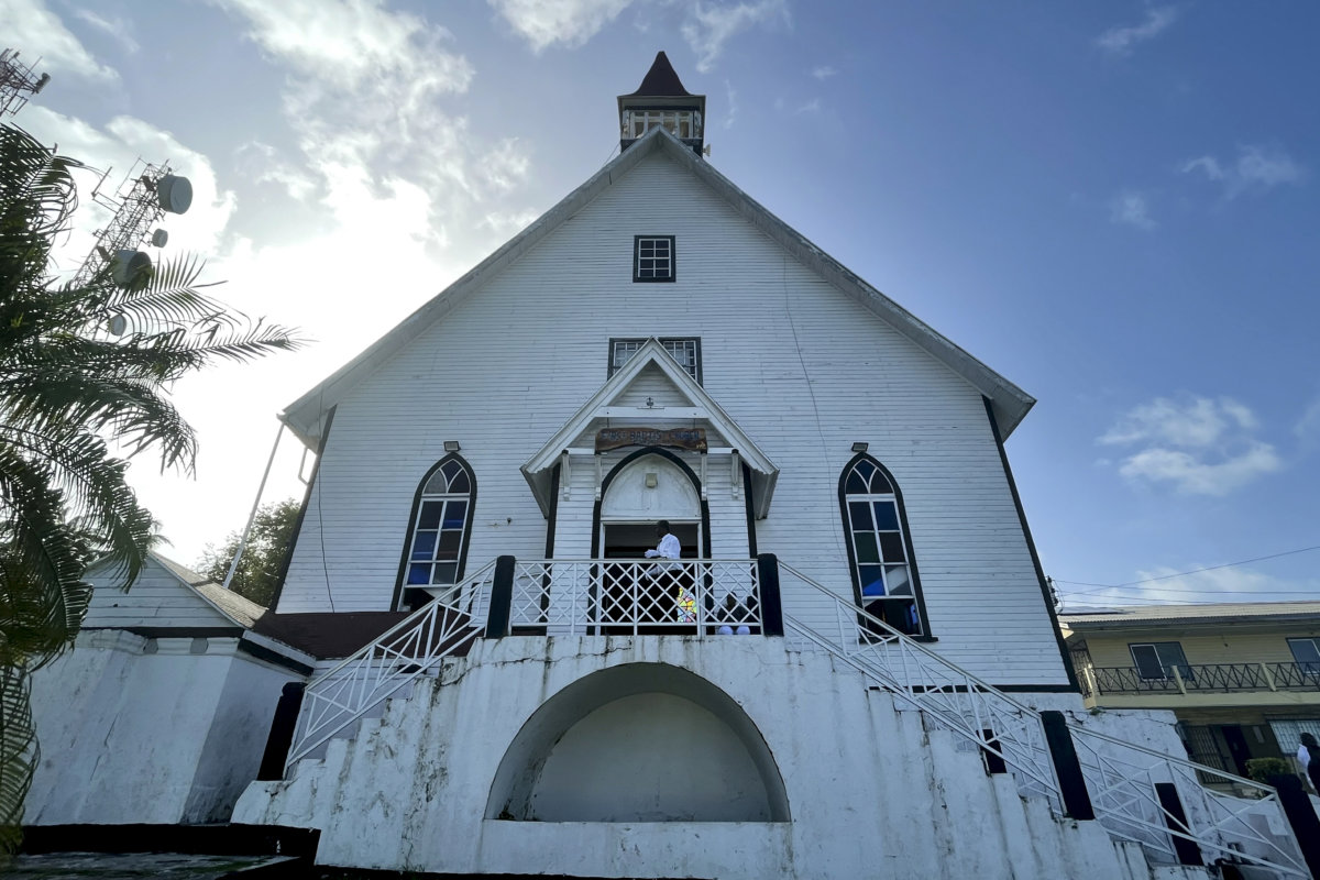 Colombia-Historic Island Church