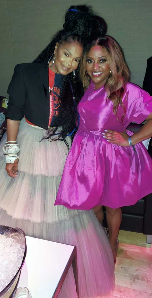 Janet Jackson and Sherri Shepherd.