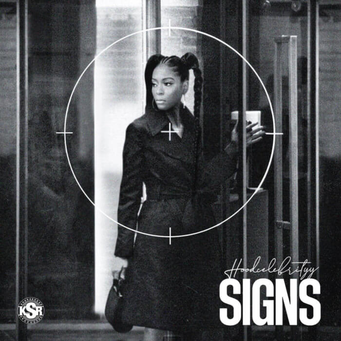 Hoodcelebrityy's 'Signs' cover. 
