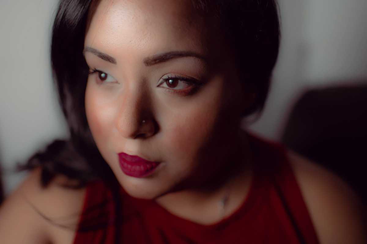 Self-portrait of Jennifer Hardeen.