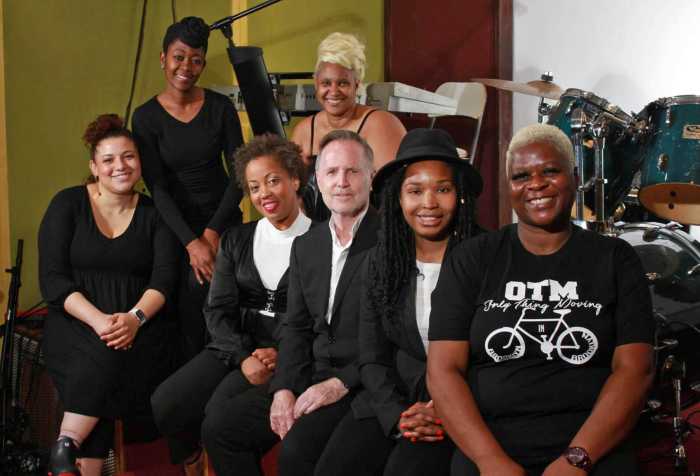 Brooklyn Nolan and the all-female reggae band, International Women In Reggae.