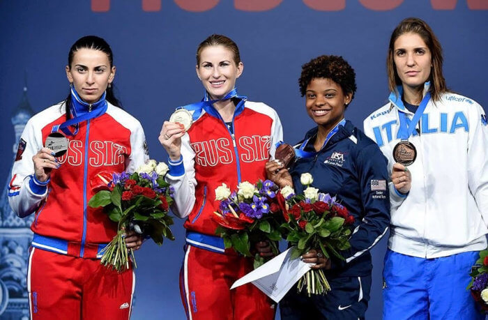 2015 Senior World Championships, Bronze medalist.