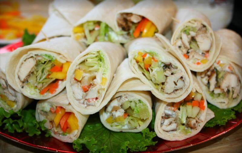 Jerk Chicken Wraps Caribbean Life