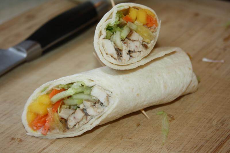 Jerk Chicken Wraps Caribbean Life