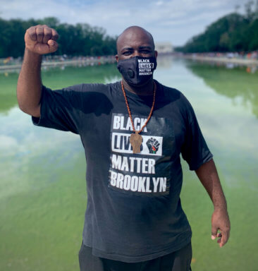 Black Lives Matter Brooklyn Prez, Anthony Beckford.