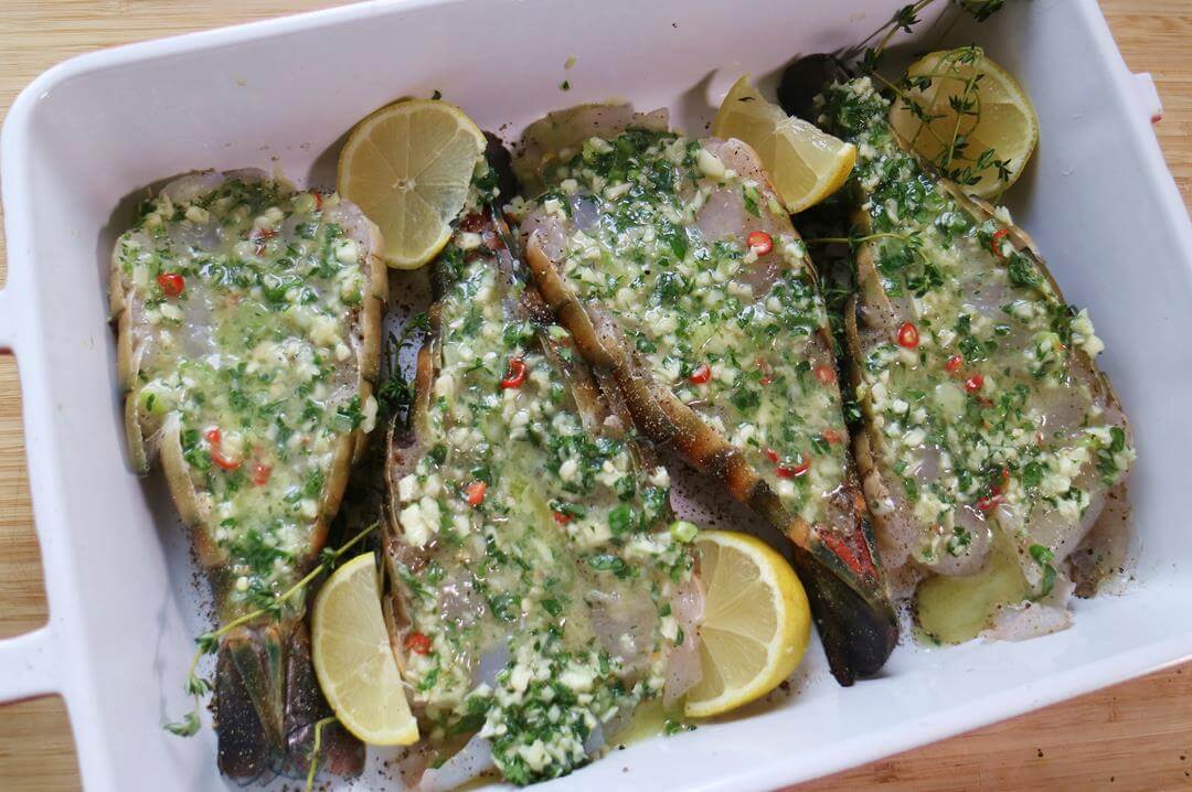 Grilled Butter Garlic Shrimp – Caribbean Life