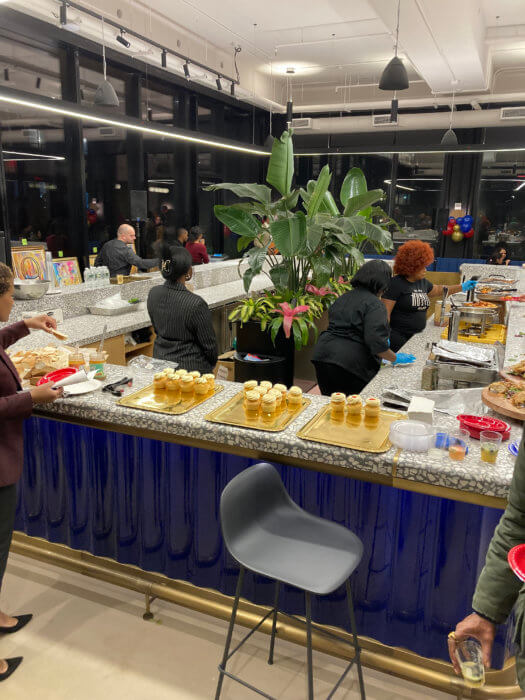 A sample of treats at the Hispanic Heritage Month event in Brooklyn. 