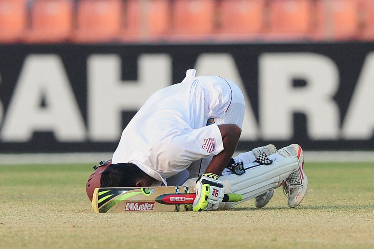Cricket legend Shivnarine Chanderpaul.