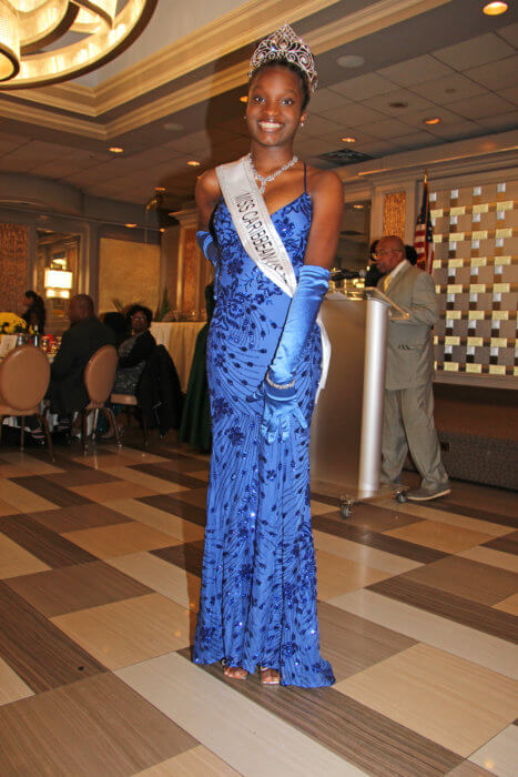 Miss Caribbean-USA Teen Jolie Curbin.