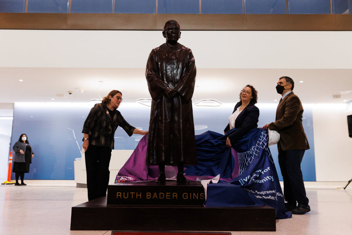 Ruth Bader Ginsburg Hospital Ceremony