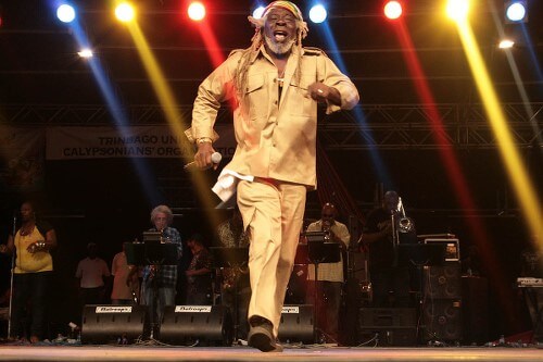 Five-time Calypso Monarch, the Black Stalin