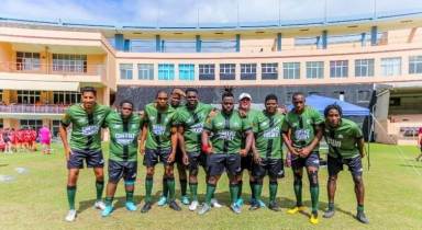 Grenada’s ‘Greenz Rugby Club’ made its international debut at GRW7s.