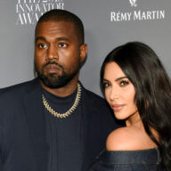 FILE - Kanye West, left, and Kim Kardashian attend the WSJ. Magazine Innovator Awards on Nov. 6, 2019, in New York.