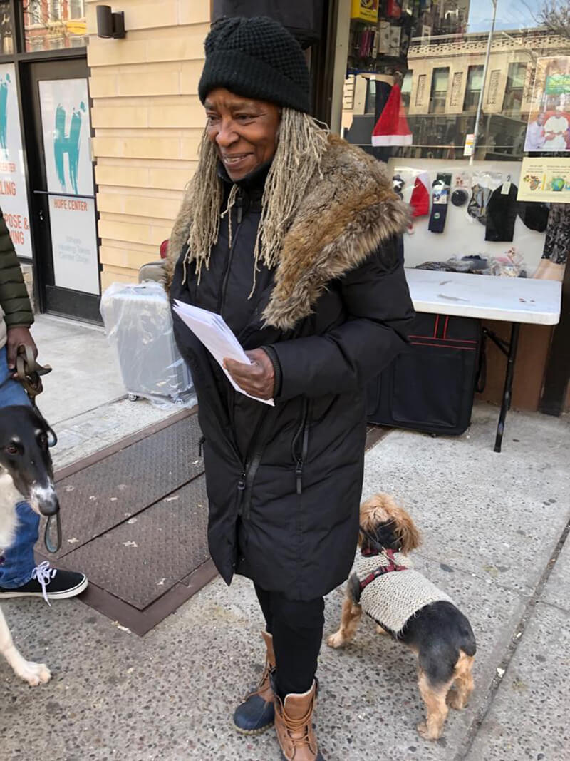 The late Janie Washington of Harlem.
