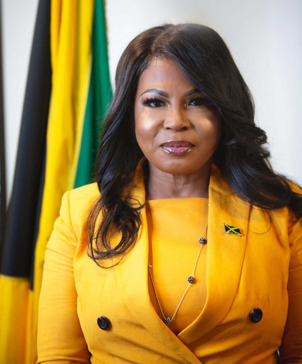 Jamaica Consul General to New York Alsion Roach Wilson.