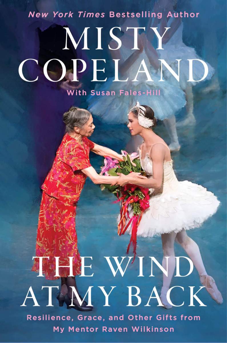 Book cover of "The Wind At My Back" by Misty Copeland.