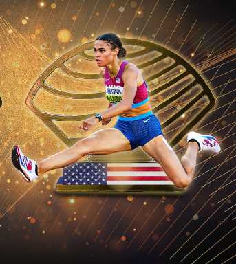 World Athlete of the year, Sydney McLaughlin-Levrone.