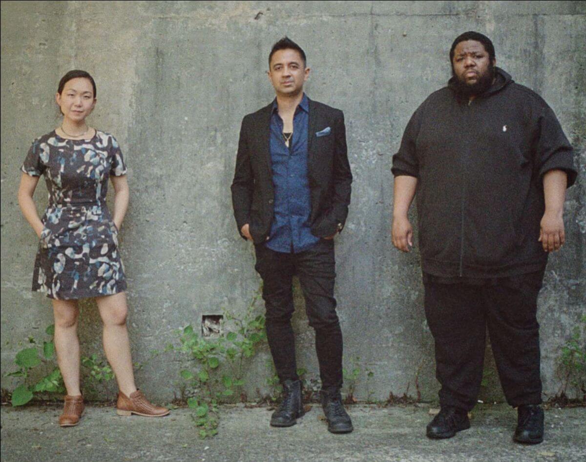 L-R — Linda May Han Oh, Vijay Iyer, Tyshawn Sorey