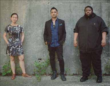 L-R — Linda May Han Oh, Vijay Iyer, Tyshawn Sorey