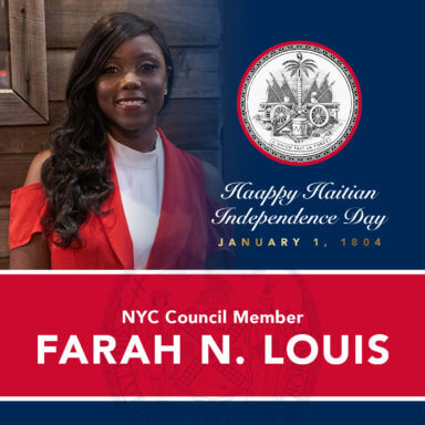 New York City Council Member Farah N. Louis on Haitian Independence Day