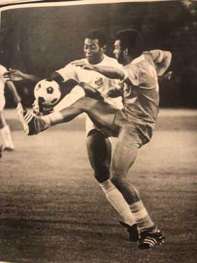 Pele and Winston Earle