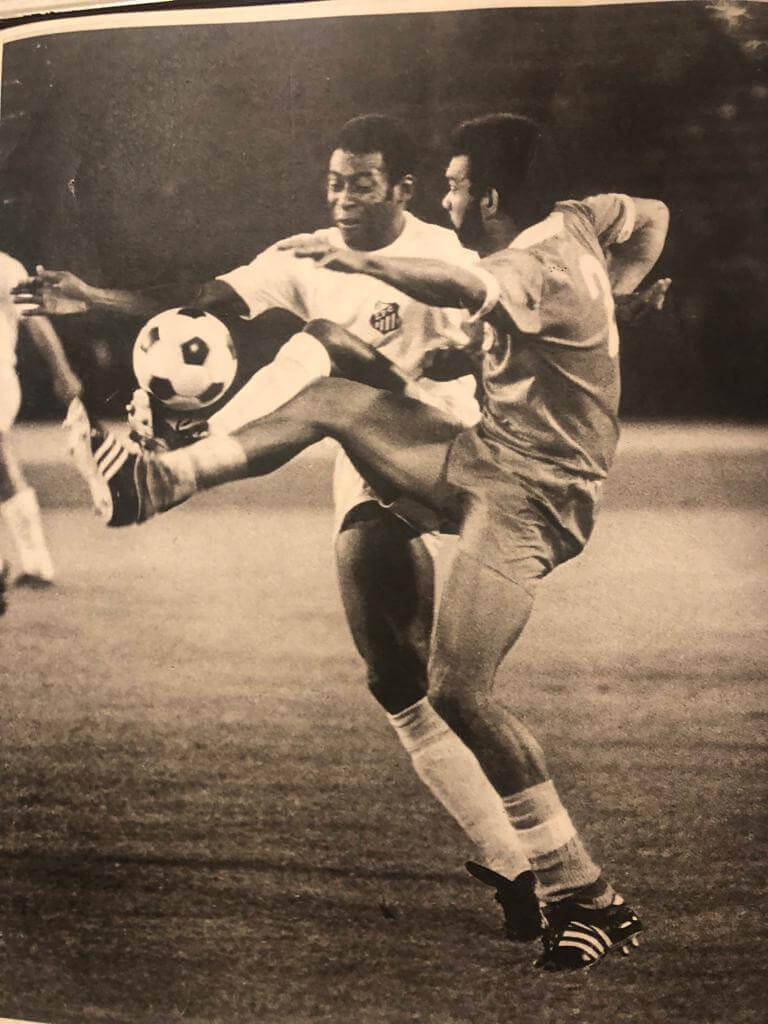 Pele and Winston Earle