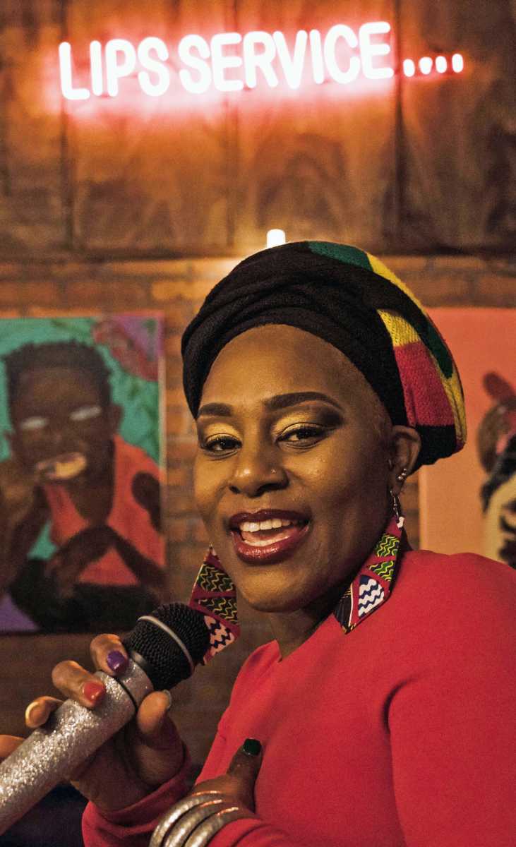 Vincentian singer Abena Amory.