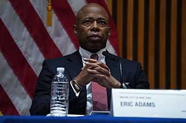 Mayor Eric Adams.