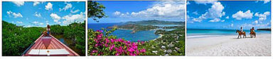 Tourist attractions in Antigua and Barbuda.