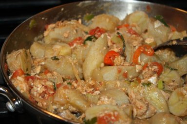 A Tasty Caribbean Recipe Using Green Bananas.