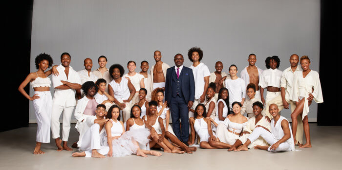 Artistic Director Robert Battle with Alvin Ailey American Dance Theater. 