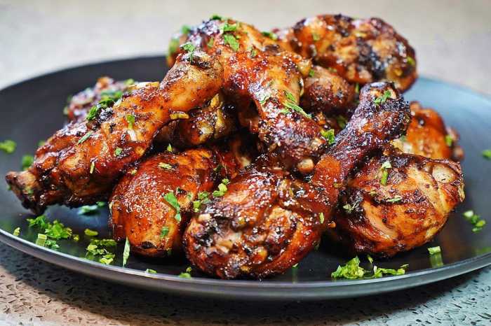 Easy air fryer jerk chicken.