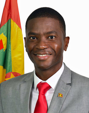 Grenada Prime Minister Dickon Mitchell.