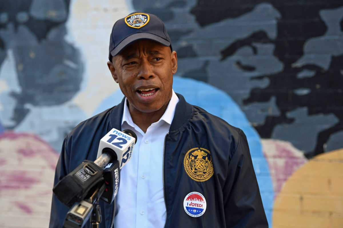 Mayor Eric Adams.