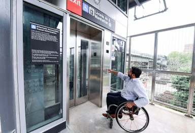 Access-a-Ride service is provided for the nearly 1 million New Yorkers with disabilities who are shut out of much of the subway system for lack of accessibility.