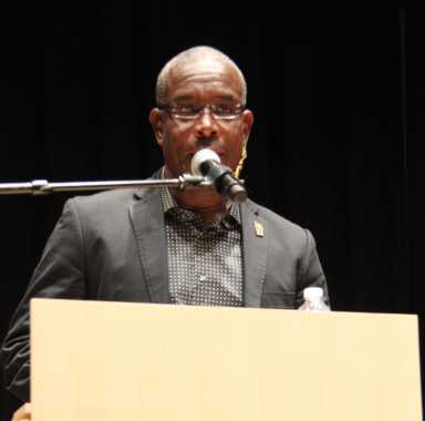 Grenada’s Minister of Foreign Affairs, Trade and Export, Joseph Andall.